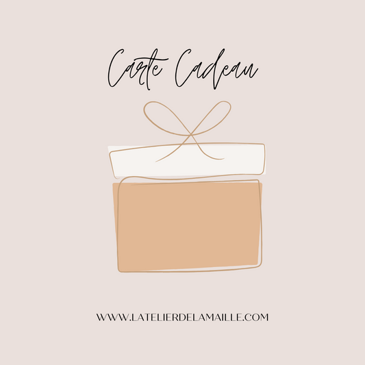 Carte cadeau L'Atelier de la Maille